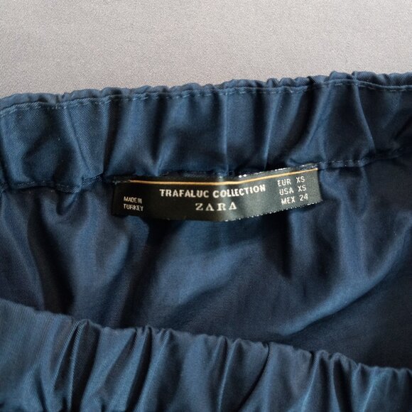 ZARA Trafaluc tunic dress 100% cotton Size XS - Picture 7 of 10